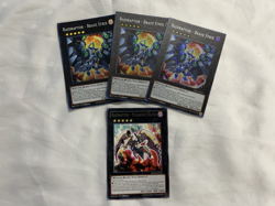 RAIDRAPTOR BRAVE STRIX x3 SUPER RARE RAIDRAPTOR STRANGER FALCON RARE SHAY YUGIOH - Image 1