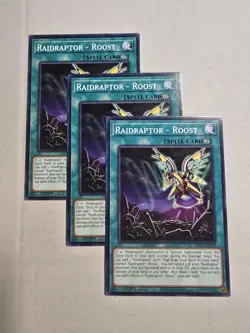 Yugioh! 3x Raidraptor - Roost MP25-EN316 Common 1st Ed NM - Image 1