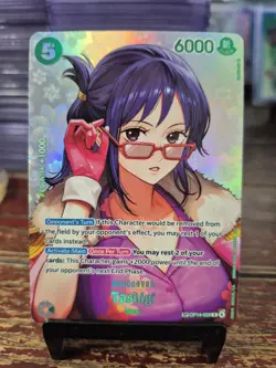 Bandai One Piece Card Game Tashigi OP14-029 SP OP-16 TCG English MINT - Image 1