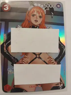 NAMI OP01 Custom ONE PIECE Waifu Goddess Prismatic Foil Card NM - Image 1