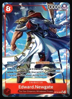 One Piece CCG The Time of Battle Edward.Newgate OP16-003 - Image 1