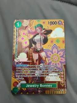 Jewelry Bonney ST02-007 Special Foil Character One Piece CCG Bandai LP - Image 1
