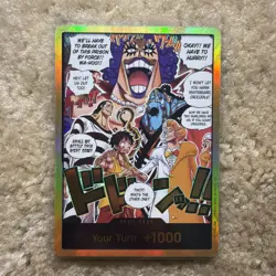 Gold DON!! English OP16 The Time of Battle - One Piece TCG PACK FRESH - Image 1