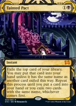 Tainted Pact (Foil Etched) -Foil Medium Play MTG Strixhaven Mystical Archive - Image 1