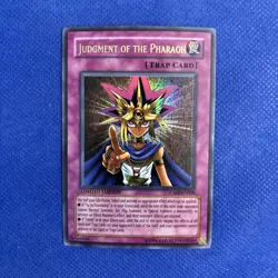 Judgment of the Pharaoh JUMP-EN008 Shonen Jump Promo Card Limited Edition -dmg - Image 1