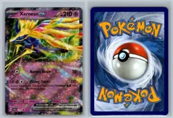Xerneas ex 179 Holo Promo Scarlet & Violet Promo Pokemon Card Near Mint - Image 3