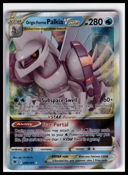 Prize Pack Series Cards #040/189 Origin Forme Palkia VSTAR - Image 1