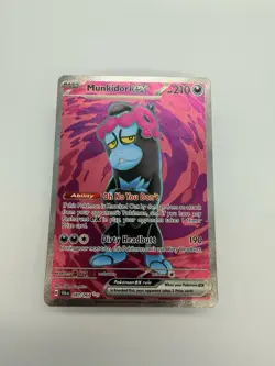 Munkidori EX Full Art Shrouded Fable Pokemon TCG Card 083/064 - Image 1