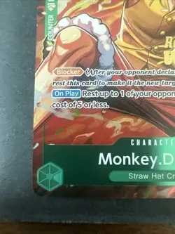 Monkey.D.Luffy (OP16 Release Event Winner) P-135 One Piece Promotion Cards Foil - Image 5