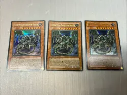 Yugioh 3x Ancient Gear Gadjiltron Dragon SD10-EN001 1st Edition First - Image 1