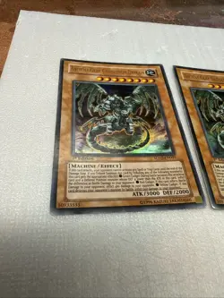 Yugioh 3x Ancient Gear Gadjiltron Dragon SD10-EN001 1st Edition First - Image 2