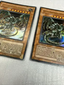 Yugioh 3x Ancient Gear Gadjiltron Dragon SD10-EN001 1st Edition First - Image 4