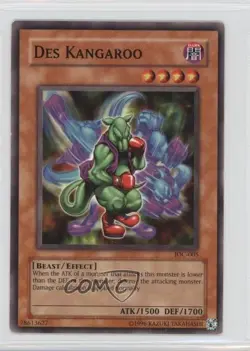 Des Kangaroo Unlimited YuGiOh Invasion of Chaos #IOC-005 2004 READ - Image 1
