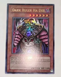 Dark Ruler Ha Des RP02-EN052 Ultra Rare Yugioh Retro Pack 2 Unlimited Edition NM - Image 2