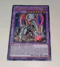 Yugioh Titaniklad the Ash Dragon MP21-EN125 Ultra Rare 1st Ed NM Yu-Gi-Oh NM - Image 3