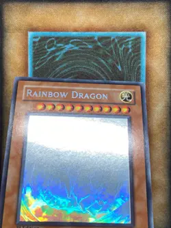 Yugioh Rainbow Dragon TAEV-EN006 Ghost Rare 1st Ed NM - Image 3