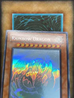 Yugioh Rainbow Dragon TAEV-EN006 Ghost Rare 1st Ed NM - Image 4
