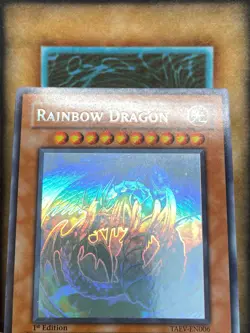 Yugioh Rainbow Dragon TAEV-EN006 Ghost Rare 1st Ed NM - Image 5