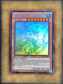 Yugioh Mobius the Mega Monarch LVAL-EN040 Ghost Rare LP - Image 1
