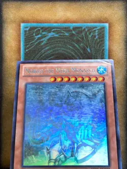Yugioh Mobius the Mega Monarch LVAL-EN040 Ghost Rare LP - Image 3