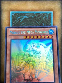 Yugioh Mobius the Mega Monarch LVAL-EN040 Ghost Rare LP - Image 4