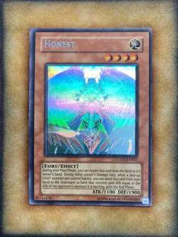 Yugioh Honest LODT-EN001 Ghost Rare Original Print VLP - Image 1