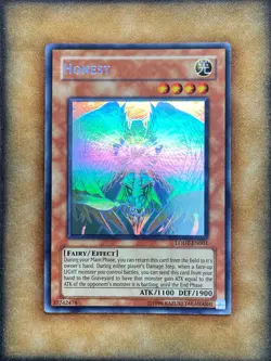 Yugioh Honest LODT-EN001 Ghost Rare Original Print NM - Image 1