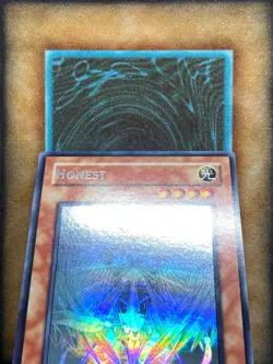 Yugioh Honest LODT-EN001 Ghost Rare Original Print NM - Image 2