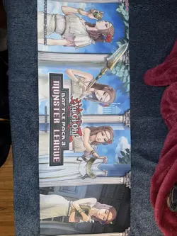 YuGiOh - Battle Pack 3 Monster League Playmat - Half Playmat - Ex. Condition - Image 1