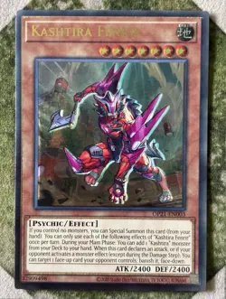 YuGiOh KASHTIRA FENRIR Ultimate Rare OP21-EN003 - Image 3