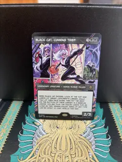 Black Cat, Cunning Thief (Borderless) Marvel's Spider-Man Foil - Image 1