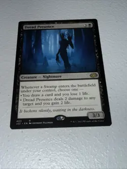 Dread Presence - MTG - Jumpstart 2022 (403) - NM - *Regular* - Image 1