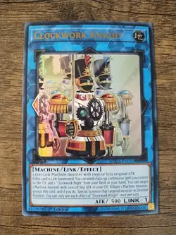 Yugioh Clockwork Knight SUDA-EN050 Ultra Rare 1st Edition NM - Image 1