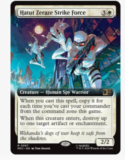 Hatut Zeraze Strike Force - Extended Art Commander: Marvel Super Heroes - Image 1