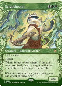 Scrapshooter (Showcase) (R) #324 Bloomburrow MTG NM - Image 1