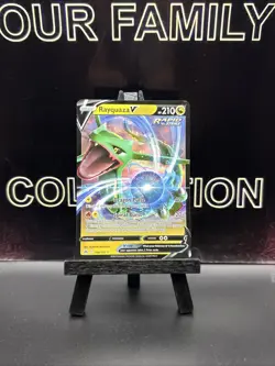 Rayquaza V 100/159 Pokemon TCG Crown Zenith Full Art Ultra Rare Holo 2023 NM - Image 1