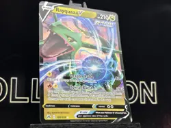 Rayquaza V 100/159 Pokemon TCG Crown Zenith Full Art Ultra Rare Holo 2023 NM - Image 4