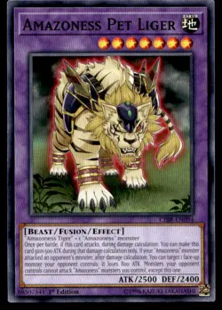 Amazoness Pet Liger Circuit Break CIBR-EN094 MP YuGiOh TCG | Buy 10 Get 10 Free - Image 1