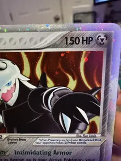 Pokemon TCG Aggron ex 89/100 Crystal Guardians Ultra Rare Holo LP - Image 3