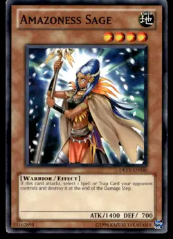 Amazoness Sage Duelist Revolution DREV-EN030 MP YuGiOh TCG | Buy 10 Get 10 Free - Image 1