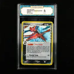 2006 Pokemon EX Holon Phantoms Deoxys 3/110 Holo TQG 6 EX-MT Delta Species - Image 1