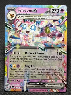 Sylveon ex 041/131 Holo Double Rare Prismatic Evolutions Pokemon Near Mint - Image 1