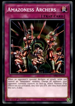 Amazoness Archers Speed Duel Decks: Duelists of Tomorrow SS02-ENC15 MP YuGiOh TC - Image 1