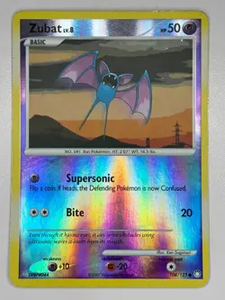 Pokemon TCG | Zubat Mysterious Treasures 108/123 | Reverse Holo - Image 1