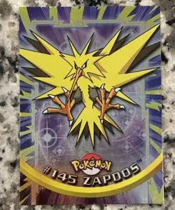 Pokemon Topps Tv Animation Edition Legendary Birds Zapdos - Image 1