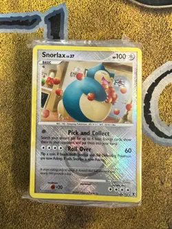 Pokemon SEALED Snorlax 33/111 September 2009 League Holofoil Promo Pack!! - Image 1