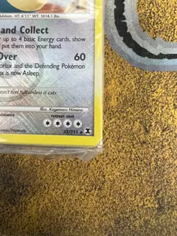 Pokemon SEALED Snorlax 33/111 September 2009 League Holofoil Promo Pack!! - Image 4
