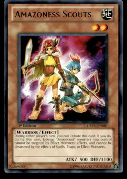 Amazoness Scouts Duelist Revolution DREV-EN081 MP YuGiOh TCG | Buy 10 Get 10 Fre - Image 1
