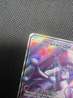 Mewtwo GX 72/73 Ultra Rare Shining Legends Pokemon LP - Image 2