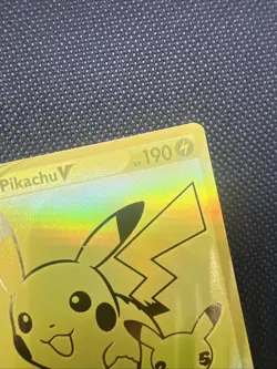 Pokemon TCG - Pikachu V SWSH145 Celebrations - Black Star Promo - NM - Image 3